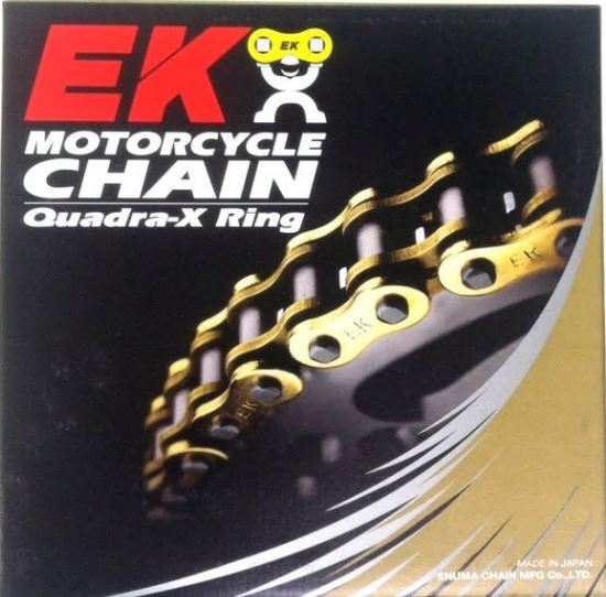 EK Chain 530 ZVX-3 X-Ring – 150 Link Gold – Hot Spark Performance LLC